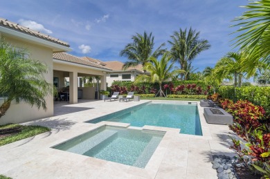 Luxuriously appointed, this coveted extended Santangelo model on Jupiter Country Club in Florida - for sale on GolfHomes.com, golf home, golf lot