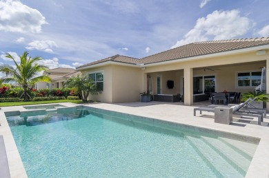 Luxuriously appointed, this coveted extended Santangelo model on Jupiter Country Club in Florida - for sale on GolfHomes.com, golf home, golf lot