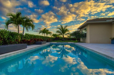 Luxuriously appointed, this coveted extended Santangelo model on Jupiter Country Club in Florida - for sale on GolfHomes.com, golf home, golf lot