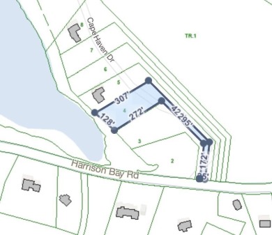 Prime location-Harrison, TN, 119 ft waterfrontage, 1.08 acres on Bear Trace At Harrison Bay in Tennessee - for sale on GolfHomes.com, golf home, golf lot