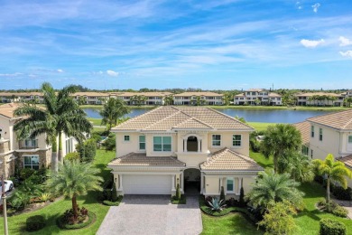 Luxuriously appointed, this coveted extended Santangelo model on Jupiter Country Club in Florida - for sale on GolfHomes.com, golf home, golf lot