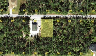 Great property for sale in Port Charlotte, that measures 80ft x on Bobcat Trail Golf Club in Florida - for sale on GolfHomes.com, golf home, golf lot