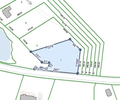 Prime location-Harrison, TN, 230 ft waterfrontage, 2.36 acres on Bear Trace At Harrison Bay in Tennessee - for sale on GolfHomes.com, golf home, golf lot