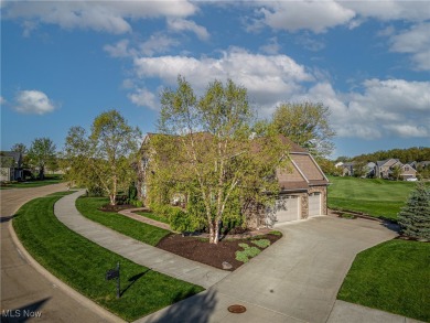 Exceptional luxury living on the 3rd green of private Red Tail on Hilliard Lakes Country Club in Ohio - for sale on GolfHomes.com, golf home, golf lot