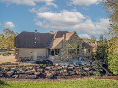 Exceptional luxury living on the 3rd green of private Red Tail on Hilliard Lakes Country Club in Ohio - for sale on GolfHomes.com, golf home, golf lot