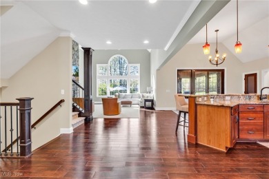 Exceptional luxury living on the 3rd green of private Red Tail on Hilliard Lakes Country Club in Ohio - for sale on GolfHomes.com, golf home, golf lot