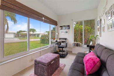 Discover this charming 2/2 home situated on a lovely corner lot on Leisureville Community Association in Florida - for sale on GolfHomes.com, golf home, golf lot