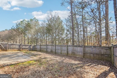 SUMMERGROVE! Adorable split bedroom plan with a fenced-in on Summergrove Golf Club in Georgia - for sale on GolfHomes.com, golf home, golf lot