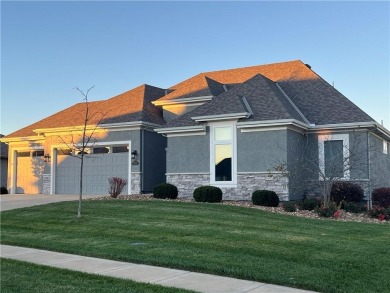 Amazing Staley Farms home overlooking the 11th green and fairway on Staley Farms Golf Club in Missouri - for sale on GolfHomes.com, golf home, golf lot