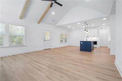 Stunning new construction home on a completely flat .37 acre on Bella Vista Country Club - Highlands in Arkansas - for sale on GolfHomes.com, golf home, golf lot
