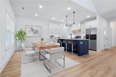 Stunning new construction home on a completely flat .37 acre on Bella Vista Country Club - Highlands in Arkansas - for sale on GolfHomes.com, golf home, golf lot