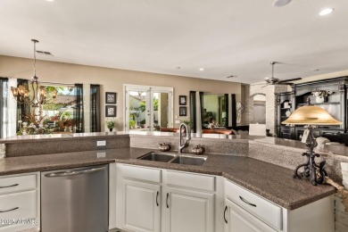 Situated on a premium 13,000 sq. ft. North/South corner lot in on Seville Golf and Country Club in Arizona - for sale on GolfHomes.com, golf home, golf lot