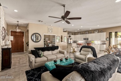 Situated on a premium 13,000 sq. ft. North/South corner lot in on Seville Golf and Country Club in Arizona - for sale on GolfHomes.com, golf home, golf lot