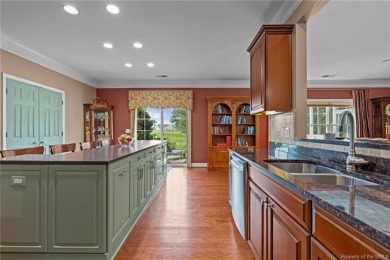 Exceptional one of kind home with masterfully crafted luxury on Colonial Heritage Golf Club in Virginia - for sale on GolfHomes.com, golf home, golf lot