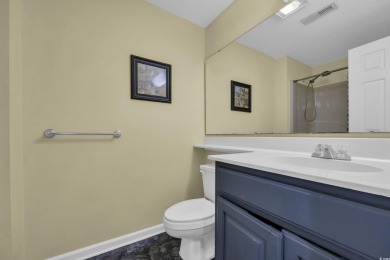 Enjoy easy coastal living in this beautifully updated 2-bedroom on Indian Wells Golf Course in South Carolina - for sale on GolfHomes.com, golf home, golf lot