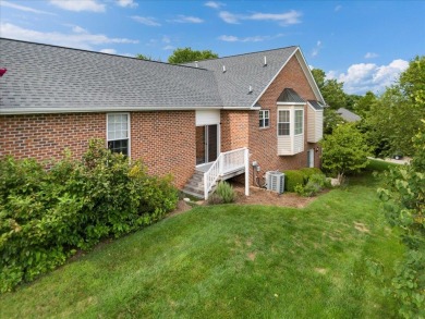 Stunning, single-level brick residence nestled within the on Pete Dye River Course of Virginia Tech in Virginia - for sale on GolfHomes.com, golf home, golf lot