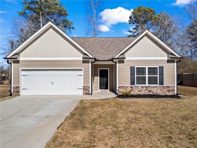 Discover this stunning 3-bedroom, 2-bathroom home, built in 2021 on Creekside Golf and Country Club in Georgia - for sale on GolfHomes.com, golf home, golf lot