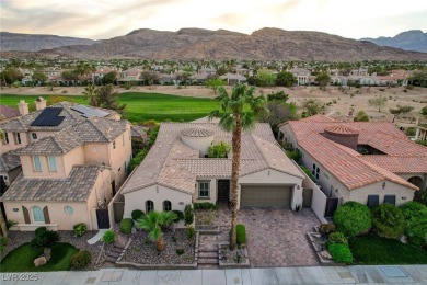 Nestled in the prestigious Red Rock Country Club, this serene on Red Rock Country Club in Nevada - for sale on GolfHomes.com, golf home, golf lot