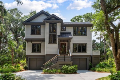 Built to perfection in 2023, this custom home was designed and on The Seabrook Island Club in South Carolina - for sale on GolfHomes.com, golf home, golf lot