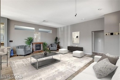 Hard-to-find gem! This 2 Bedroom + DEN, 2 Bath, 2 CAR on Highland Falls Golf Club in Nevada - for sale on GolfHomes.com, golf home, golf lot
