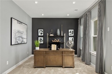 This beautiful new home in Albemarle Plantation offers a bright on Sound Golf Links at Albemarle Plantation in North Carolina - for sale on GolfHomes.com, golf home, golf lot