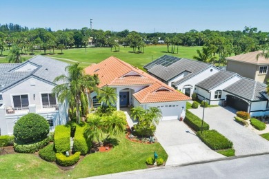 Nestled within a prestigious, gated community, this model on Ironhorse Country Club in Florida - for sale on GolfHomes.com, golf home, golf lot