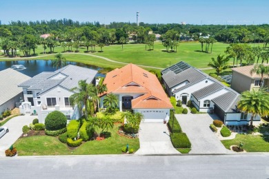Nestled within a prestigious, gated community, this model on Ironhorse Country Club in Florida - for sale on GolfHomes.com, golf home, golf lot