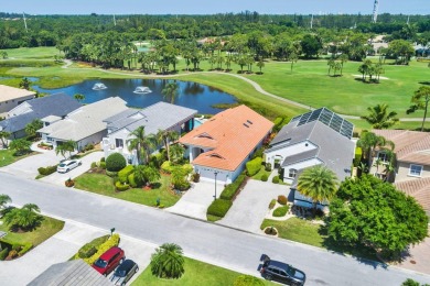 Nestled within a prestigious, gated community, this model on Ironhorse Country Club in Florida - for sale on GolfHomes.com, golf home, golf lot