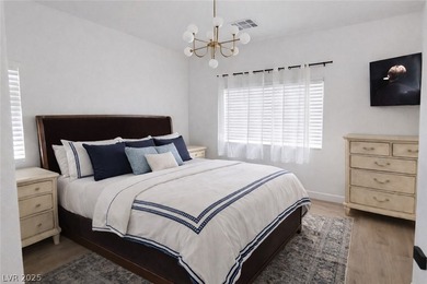 Single-story pool home located in the gated Southern Highlands on Southern Highlands Golf Club in Nevada - for sale on GolfHomes.com, golf home, golf lot