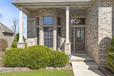 Welcome to your dream home on the 8th green of Aberdeen's on The Course at Aberdeen in Indiana - for sale on GolfHomes.com, golf home, golf lot