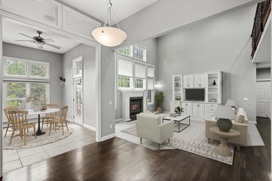 Welcome to your dream home on the 8th green of Aberdeen's on The Course at Aberdeen in Indiana - for sale on GolfHomes.com, golf home, golf lot