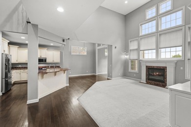 Welcome to your dream home on the 8th green of Aberdeen's on The Course at Aberdeen in Indiana - for sale on GolfHomes.com, golf home, golf lot