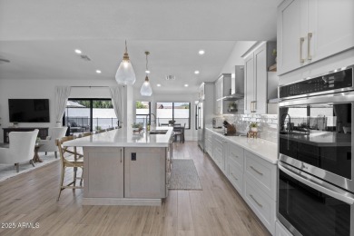This wonderful home designed by SoHome Scottsdale has undergone on Sanctuary Golf Course At WestWorld in Arizona - for sale on GolfHomes.com, golf home, golf lot