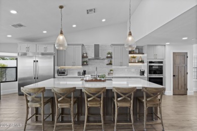 This wonderful home designed by SoHome Scottsdale has undergone on Sanctuary Golf Course At WestWorld in Arizona - for sale on GolfHomes.com, golf home, golf lot