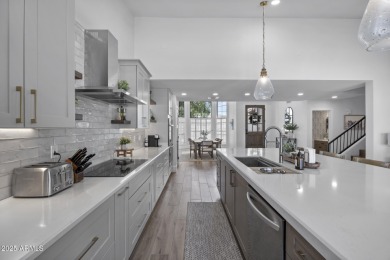 This wonderful home designed by SoHome Scottsdale has undergone on Sanctuary Golf Course At WestWorld in Arizona - for sale on GolfHomes.com, golf home, golf lot