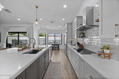 This wonderful home designed by SoHome Scottsdale has undergone on Sanctuary Golf Course At WestWorld in Arizona - for sale on GolfHomes.com, golf home, golf lot