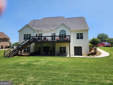 This custom home nestled on the 16th hole and is located in one on Oak Mountain Championship Golf Club in Georgia - for sale on GolfHomes.com, golf home, golf lot