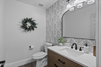 This wonderful home designed by SoHome Scottsdale has undergone on Sanctuary Golf Course At WestWorld in Arizona - for sale on GolfHomes.com, golf home, golf lot