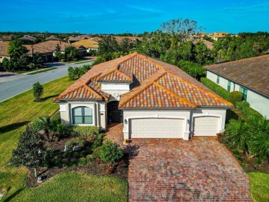 This 4-bedroom Social Deeded pool home will elevate your on River Strand Golf and Country Club At Heritage Harbour  in Florida - for sale on GolfHomes.com, golf home, golf lot