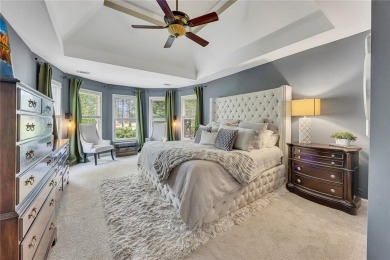 Perfectly positioned on the fairway of the par-5 2nd hole in the on Towne Lake Hills Golf Club in Georgia - for sale on GolfHomes.com, golf home, golf lot