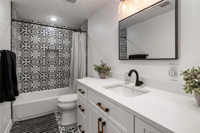 Stunning 3,252 SF contemporary-Modern farmhouse style home on on Pecan Plantation Country Club in Texas - for sale on GolfHomes.com, golf home, golf lot