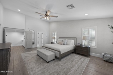 This wonderful home designed by SoHome Scottsdale has undergone on Sanctuary Golf Course At WestWorld in Arizona - for sale on GolfHomes.com, golf home, golf lot