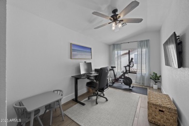 This wonderful home designed by SoHome Scottsdale has undergone on Sanctuary Golf Course At WestWorld in Arizona - for sale on GolfHomes.com, golf home, golf lot