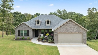 2022 custom-built home privately tucked on a cul-de-sac with on Branchwood Golf Course in Arkansas - for sale on GolfHomes.com, golf home, golf lot