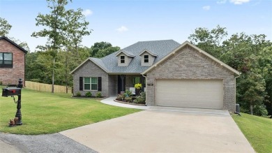 2022 custom-built home privately tucked on a cul-de-sac with on Branchwood Golf Course in Arkansas - for sale on GolfHomes.com, golf home, golf lot