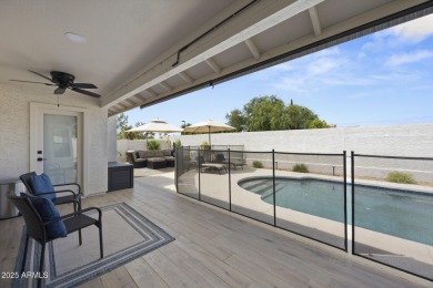 This wonderful home designed by SoHome Scottsdale has undergone on Sanctuary Golf Course At WestWorld in Arizona - for sale on GolfHomes.com, golf home, golf lot