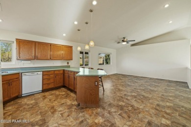 This warm and welcoming home is located in a  highly sought on Prescott Golf and Country Club in Arizona - for sale on GolfHomes.com, golf home, golf lot