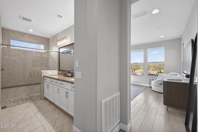 Set against the Tonto National Forest, this Ironwood floorplan on Vista Verde Golf Course in Arizona - for sale on GolfHomes.com, golf home, golf lot