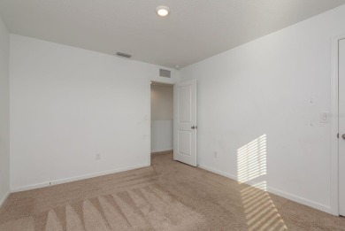 Built in 2021, this 3 bedroom, 2.5 bathroom home in the highly on The Links of Lake Bernadette in Florida - for sale on GolfHomes.com, golf home, golf lot