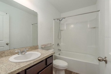 Built in 2021, this 3 bedroom, 2.5 bathroom home in the highly on The Links of Lake Bernadette in Florida - for sale on GolfHomes.com, golf home, golf lot